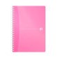 Cahier spirale Oxford My Colour A5 14,8 x 21 cm - petits carreaux - 180 pages
