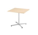 Table de restauration carrée L 80 x P 80 cm - Tulipan