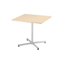 Quadratischen Restaurationtisch Vilma 2 Ahorn