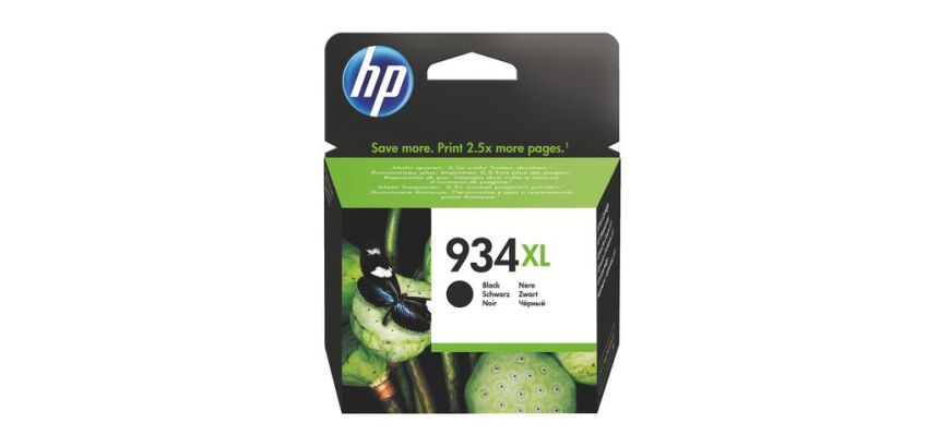 Cartouche HP 934XL haute capacité noire pour imprimante jet d'encre