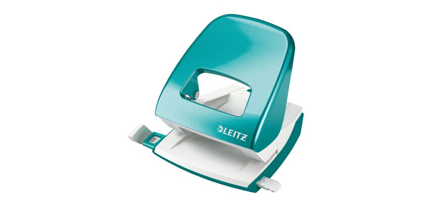 Bureauperforator 2 gaten Wow Leitz - capaciteit 30 vel - kleur