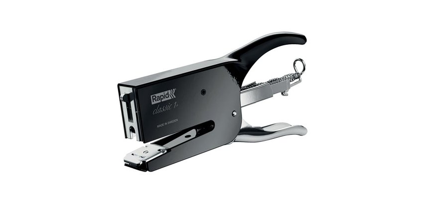 Rapid K1+ Classic Stapling Pliers - staples 26/6 and 26/8 - capacity of 50 sheets