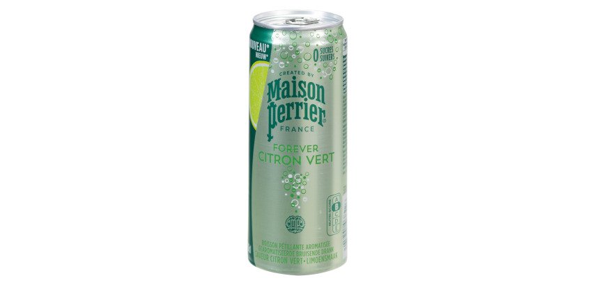 Sprudelwasser Maison Perrier Forever Limette 33cl - 24 Dosen