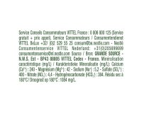 Eau Vittel bouteille 1 litre - carton de 15