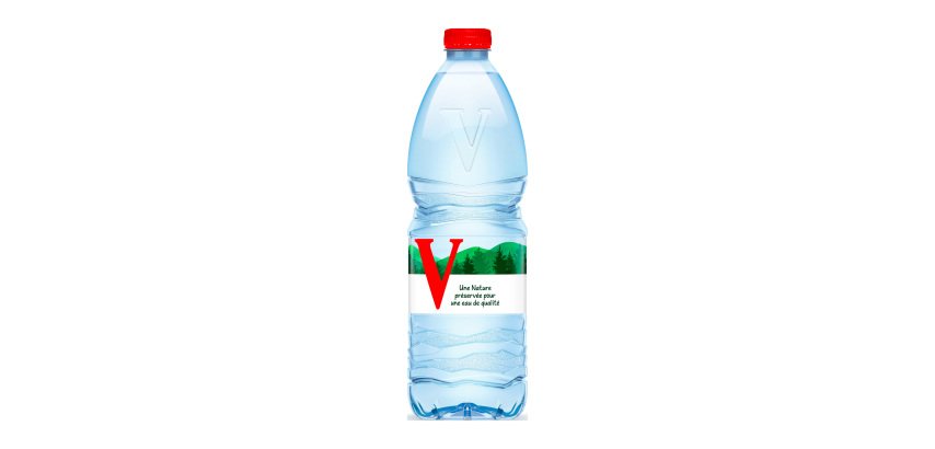 Eau minérale Vittel 1 L - 15 bouteilles