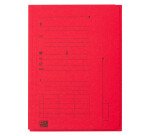 Chemise index OXFORD 23,5 x 31,5 cm couleurs assorties vives  - Paquet de 25