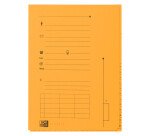 Chemise index OXFORD 23,5 x 31,5 cm couleurs assorties vives  - Paquet de 25