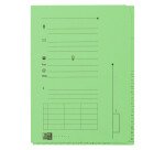 Chemise index OXFORD 23,5 x 31,5 cm couleurs assorties vives  - Paquet de 25