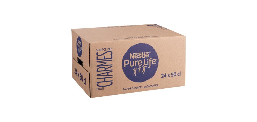 Agua de manantial Nestlé Pure Life 50 cl - 24 botellas