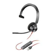 Auriculares con cable POLY BLACKWIRE BW3310 monoaural USB-A