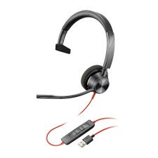 Auriculares con cable POLY BLACKWIRE C3310 monoaural USB-A/C