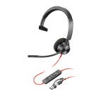 Auriculares con cable HP Poly Blackwire C3310 monoaural USB-A/C