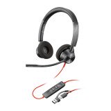 Auriculares con cable POLY BLACKWIRE C3320 biaural USB-A/C