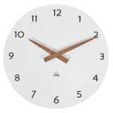 Horloge murale Scandy Ø 30 cm - À quartz - blanc