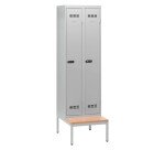Vestiaire Standard - 2 colonnes monobloc/industrie propre - A code