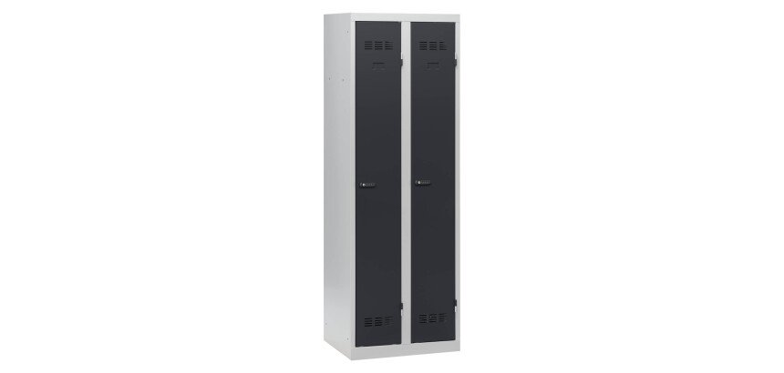 Vestiaire Standard - 2 colonnes monobloc/industrie propre - A code