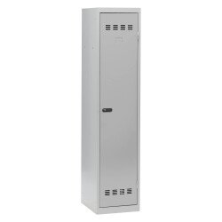 Vestiaire Standard - 1 colonnes monobloc/industrie salissante - A code