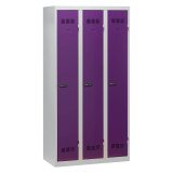 Vestiaire Color monobloc industrie propre - serrure à code