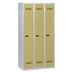 Vestiaire Color monobloc industrie propre - serrure à code