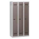 Vestiaire Standard - 3 colonnes monobloc/industrie propre - A code