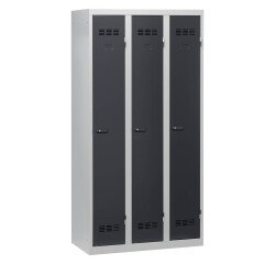 Vestiaire Color monobloc industrie propre - serrure à code