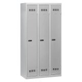 Vestiaire Standard - 3 colonnes monobloc/industrie propre - A code