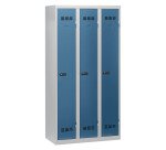 Vestiaire Standard - 3 colonnes monobloc/industrie propre - A code