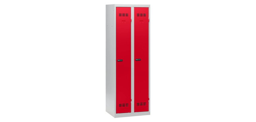 Vestiaire Standard - 2 colonnes monobloc/industrie propre - A code