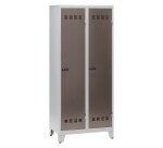 Vestiaire Standard - 2 colonnes monobloc/industrie salissante - A code