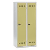 Vestiaire Standard - 2 colonnes monobloc/industrie salissante - A code