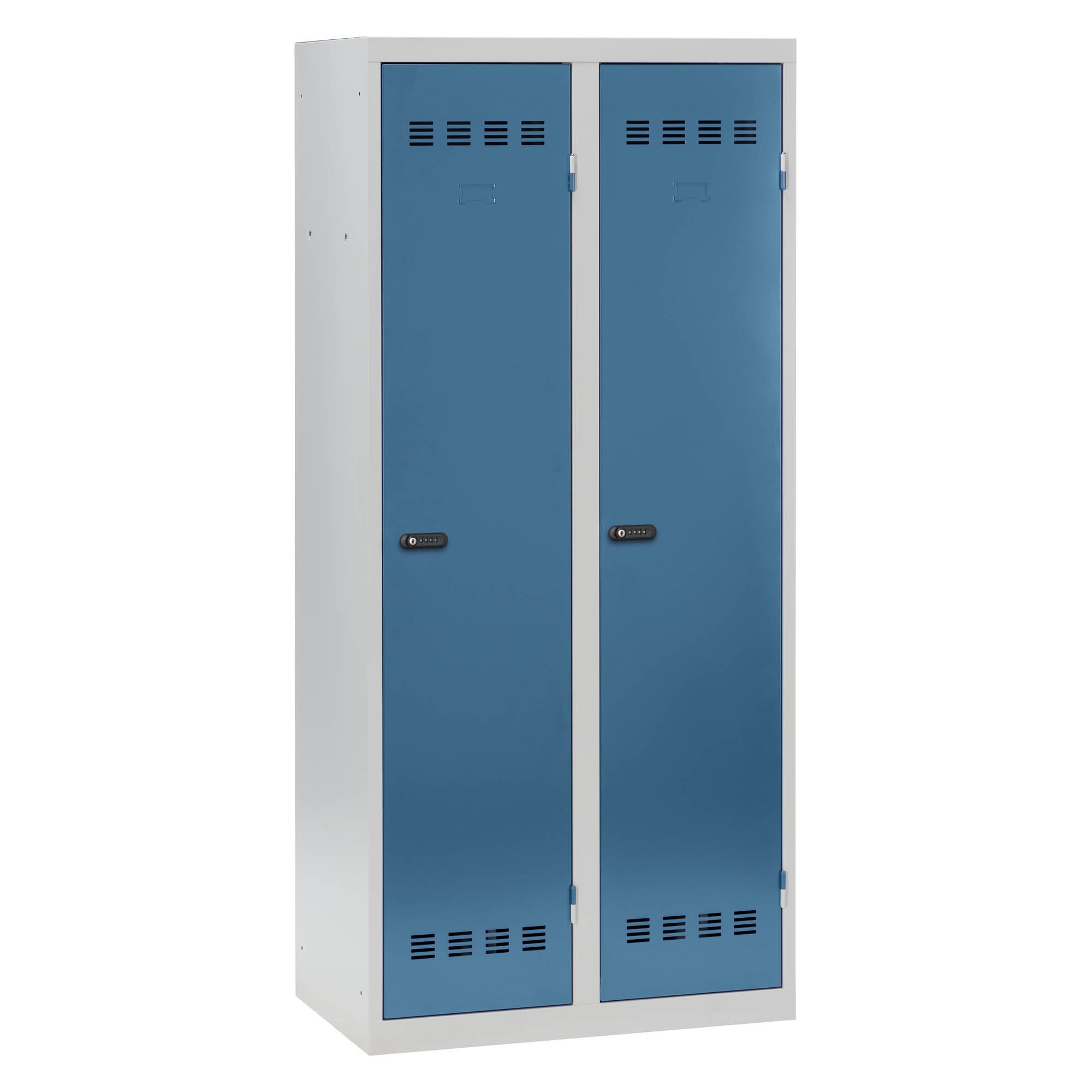 Vestiaire Color monobloc industrie salissante - serrure à code