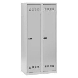 Vestiaire Standard - 2 colonnes monobloc/industrie salissante - A code