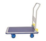 Chariot de manutention grand plateau