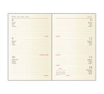 Agenda Lisboa semana vista bolsillo 8,5 x 13 cm azul