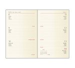 Agenda Lisboa semana vista bolsillo 8,5 x 13 cm camel