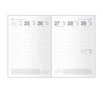 Agenda Segovia semana vista 14 x 20 cm negro catalán