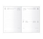 Agenda Sintex dia página 14 x 20 cm negro catalán