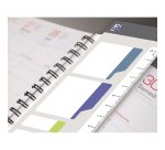 Agenda Oxford Voyage Wire'O spirale semainier rouge - année 2026 - 10 x 15 cm