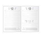 Agenda Lisboa dia página 14 x 20 cm azul