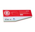 Separadores trapezoidales surtidos perforados Reciclados Bruneau - 105 x 240 mm - Paquete de 100