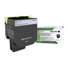 Lexmark 71B2HK0 toner haute capacité noir pour imprimante laser