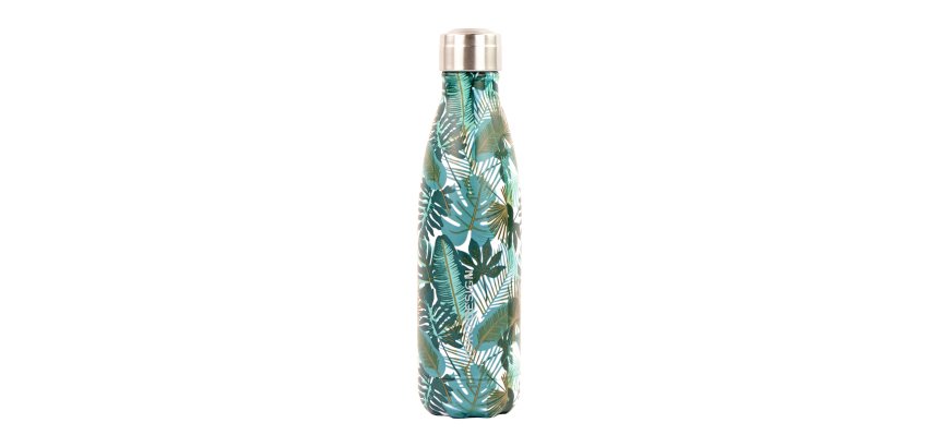 Bouteille isotherme en inox YOKO DESIGN 500 ml, tropicale