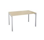Bureau droit Practica plateau chêne 120 x 80 cm