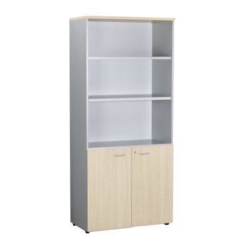 Biblioteca alta Squadra Roble claro
