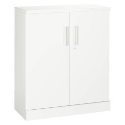 Cupboard with swinging doors Fun Color white antibacterial H 107 cm