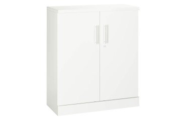 Kast met klapdeuren Fun Color wit antibacterieel H 107 cm