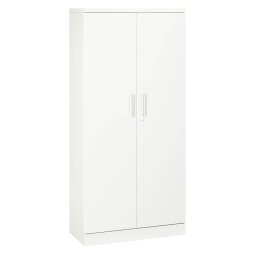 Cupboard with swinging doors Fun Color white antibacterial H 195 cm 