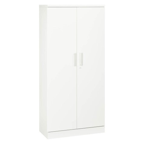 Schrank mit Klapptüren Fun Color weiß antibakteriell H 195 cm 