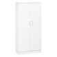 Armoire à portes battantes Fun Color blanche antibactérien H 195 cm