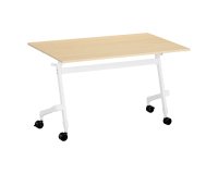 Table rabattable plateau hêtre L 120 x P 70 cm - Galice Plus